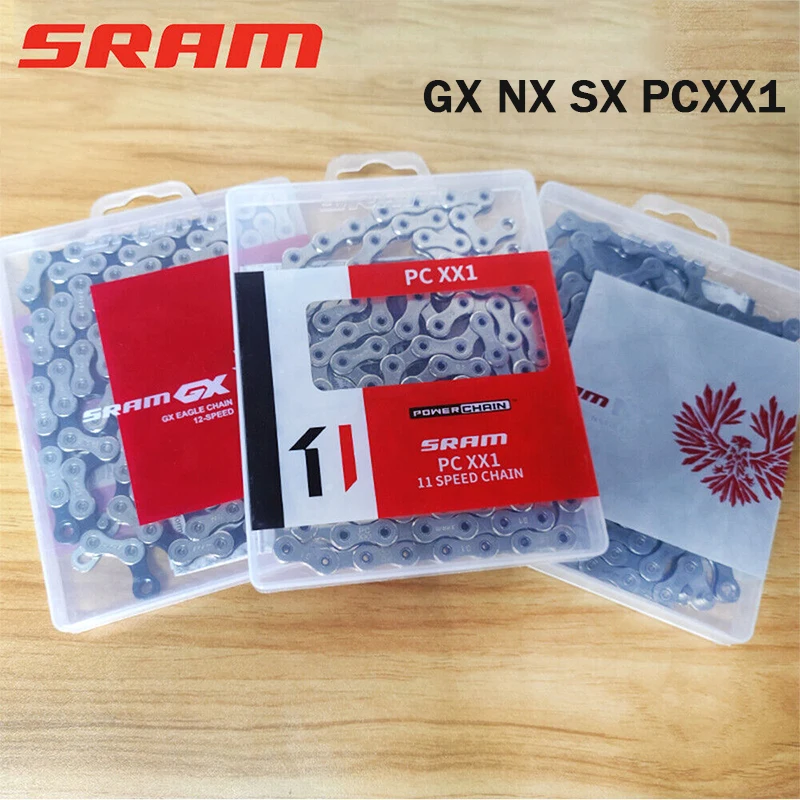 

Sram GX Chain 12 Speed XX1 SX NX Eagle 11s 12s Bicycle Chain 126 Links MTB Current Bike Power Lock Chains 12V Original Sram