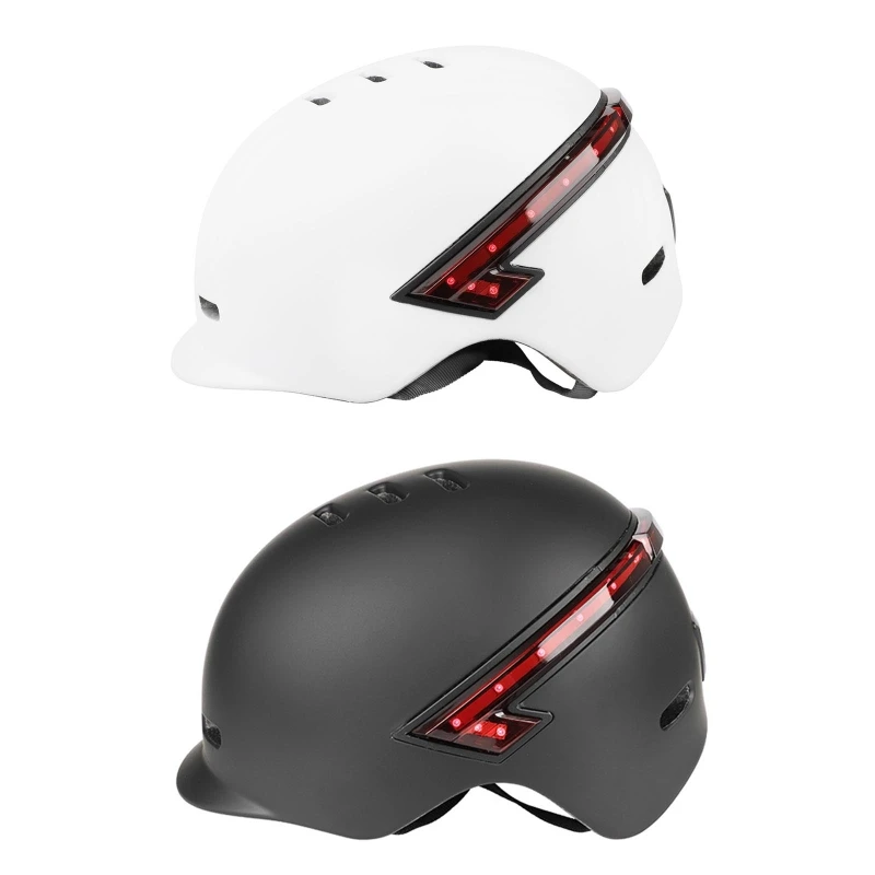 

Chargeable Helmet, Helmet with Flashlight Taillight, LED Light