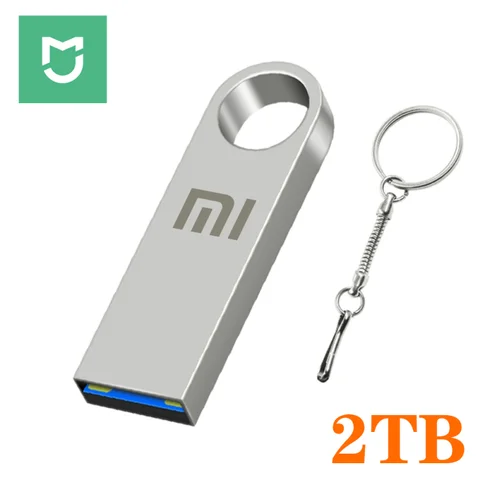 Металлический USB-флеш-накопитель XIAOMI MIJIA, портативный водонепроницаемый Супер USB 3,0, высокоскоростная USB-флешка большой емкости