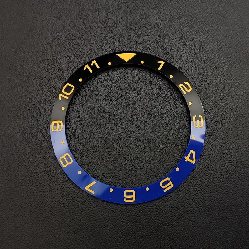 38mm*30.5mm Watch Ring Ceramic Bezel Inserted Into Diving Case Bezel GMT Scale Bezel 40mm Men's Case Watch Accessories