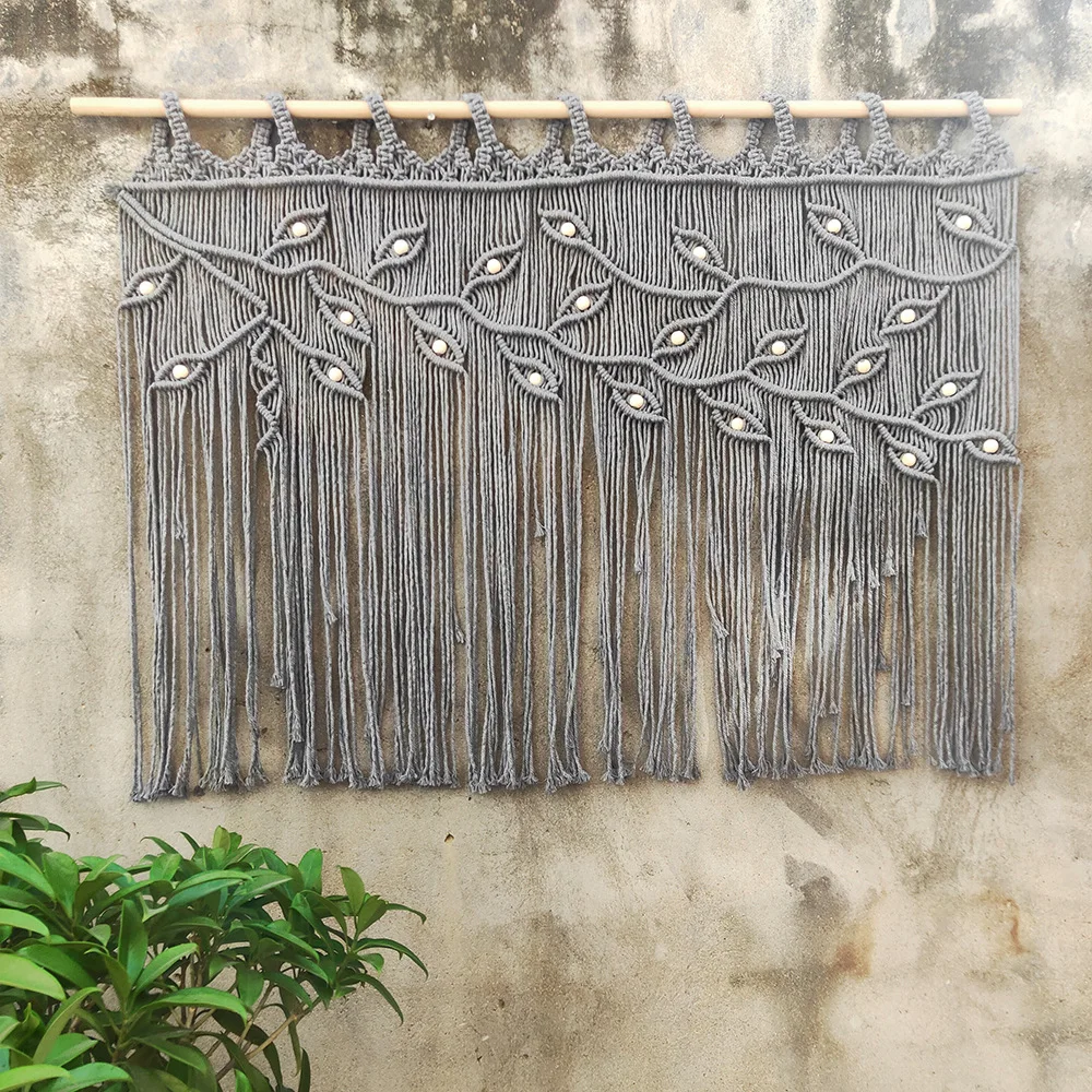 Скандинавский Стиль Ручной Завязытый Гобелен Настенное Искусство Декоративный