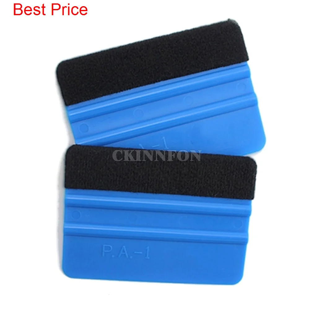 

50Pcs/Lot Carbon Fiber Squeegee Felt Fabric Cloth+3pcs Vinyl Car Wrap Scraper Window Tint Wrapping Car Tools House Cleaning