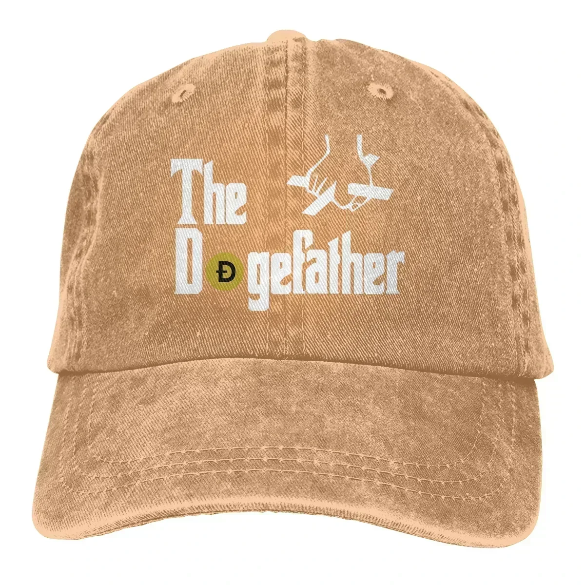 Бейсбольная кепка The Dogefather для мужчин, забавные кепки с Элоном Маском The DogeFather, цветные женские летние кепки с застежкой-клипсой (art.: 3920dca372593) - 3920dca372593