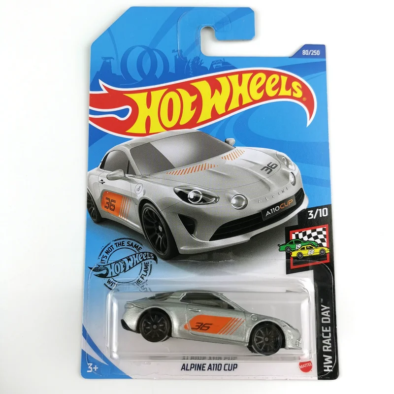 Hot Wheels 1:64 Автомобиль ALPINE A110 металлическая литая модель автомобиля детские