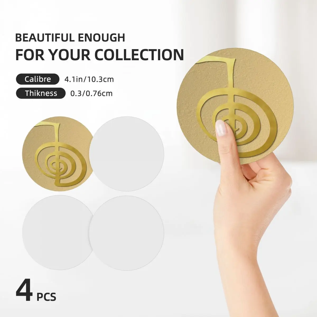 Восстанавливающий Чо ку рей символ силы золотой духовный элемент керамические