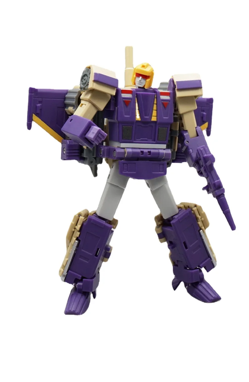 

MFT Transformation Thunderbolt Blitzwing Three Change Warriors MS28 MS-28 MS-28A Series Pocket War Action Figure Robot Toys