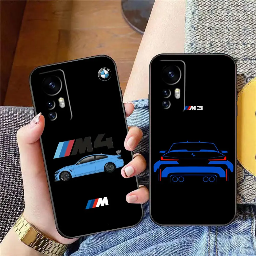 

Phone Case For Xiaomi Mi 13 12 12X 12T 11 11T 10 9 8 Pro Lite Plus Case Funda Coque Shell Capa Cover Stylish Luxury B-BMW Car