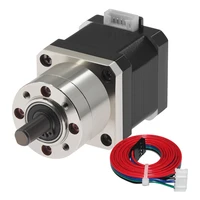 42 planetary stepper gear motor 17hs4401s pg518 h40mm 5 18 reduction ratio hybrid two phase reducer motor