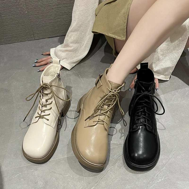 

Женские резиновые ботинки с круглым носком, зимняя обувь, женская обувь, роскошные дизайнерские ботинки на молнии, женские дождевые ботильо...