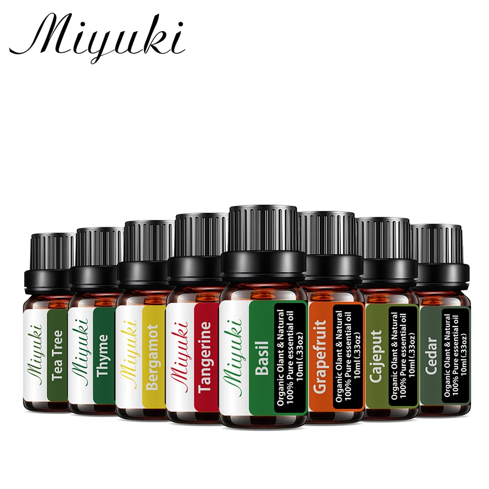 10ml Fragrance Oil Diffuser Aroma Essential Oils for Humidifier Perfume Oil Candle Making DIY Strawberry Mango Watermelon Cherry