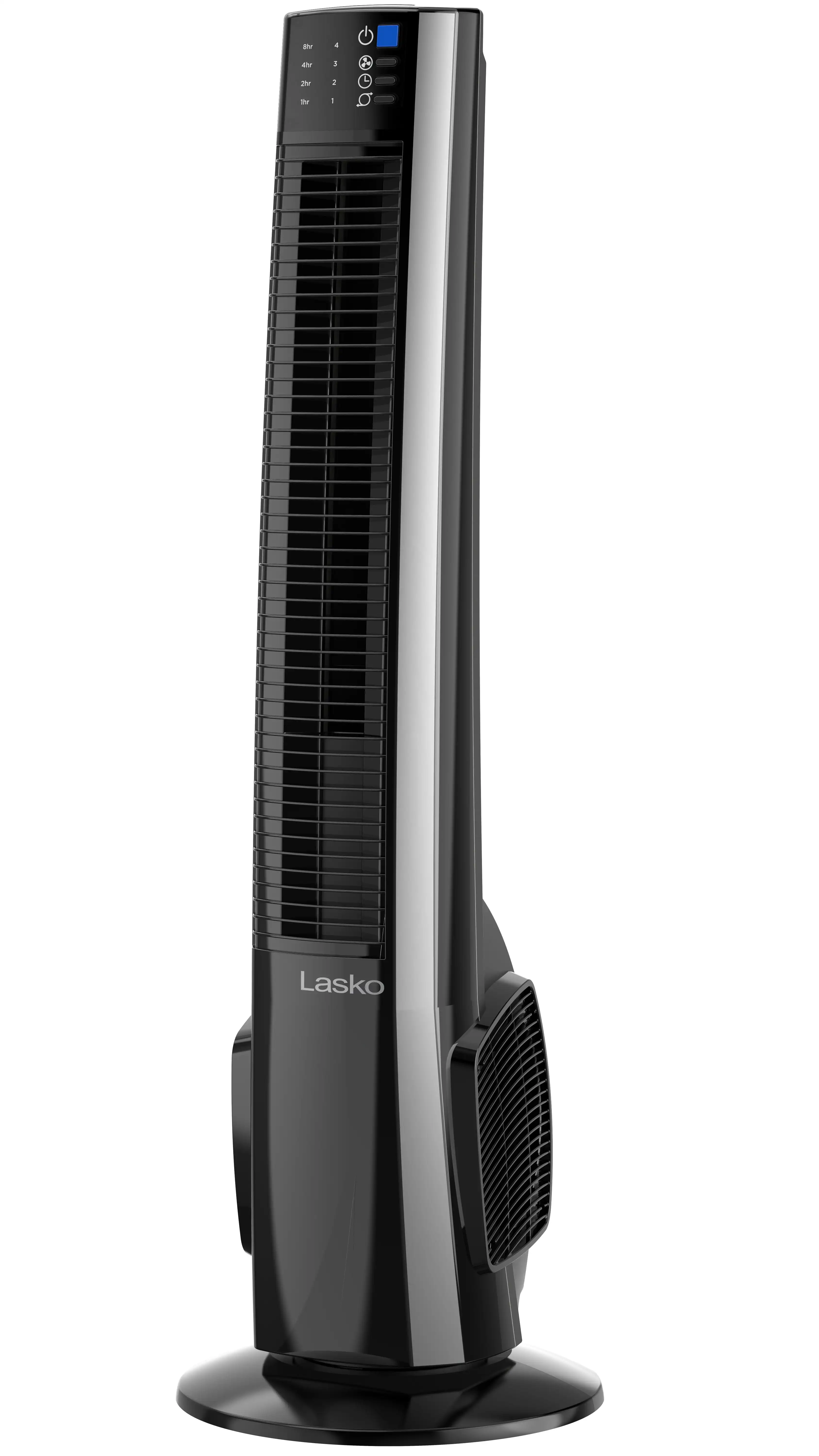 

38" Hybrid Tower Fan with Remote Control, T38415, Black/Silver