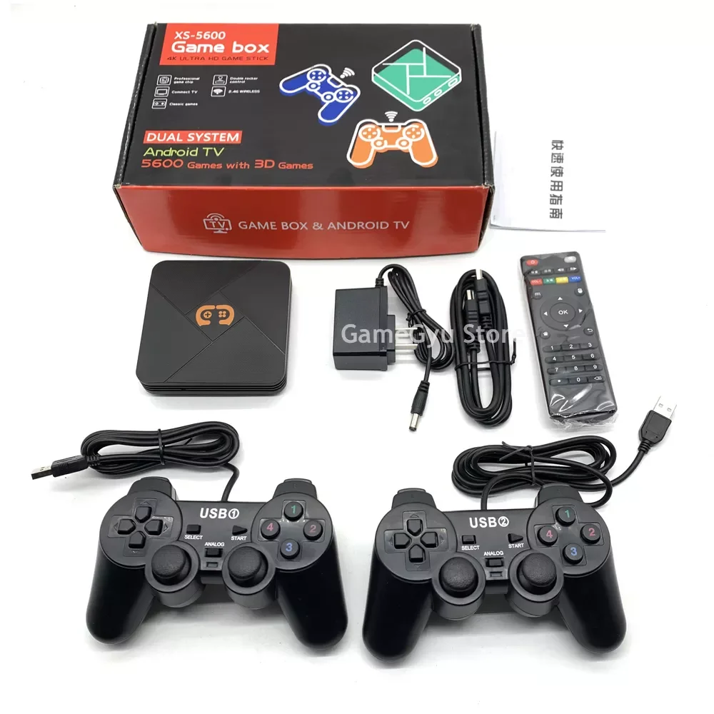 

2021 Best NEW PS5600 retro TV BOX Game Console for PS1/PSP/SFC/NEO/Arcade/GBA/N64 Video Game Console with 5600 games 3D games