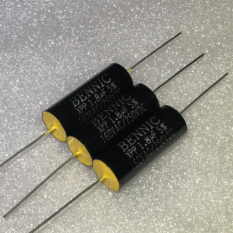B E N I C XPP series 1.8uf 250V thick copper pin frequency division thin film capacitor 10pcs price |