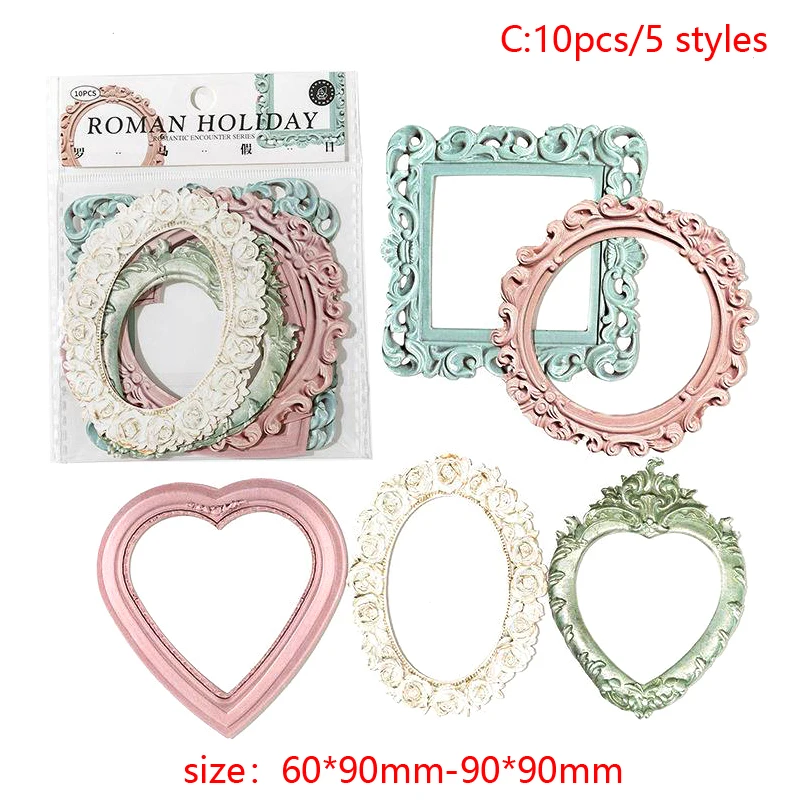 

Ретро рамки для фото 10 шт