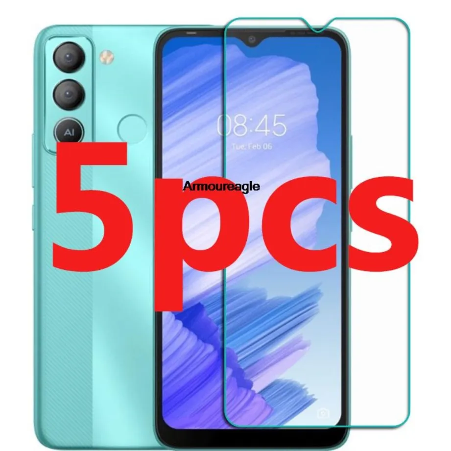 5 шт./лот прозрачная защита из закаленного стекла для tecno pop lte 6 52 дюйма pop5lte pop5 5lte