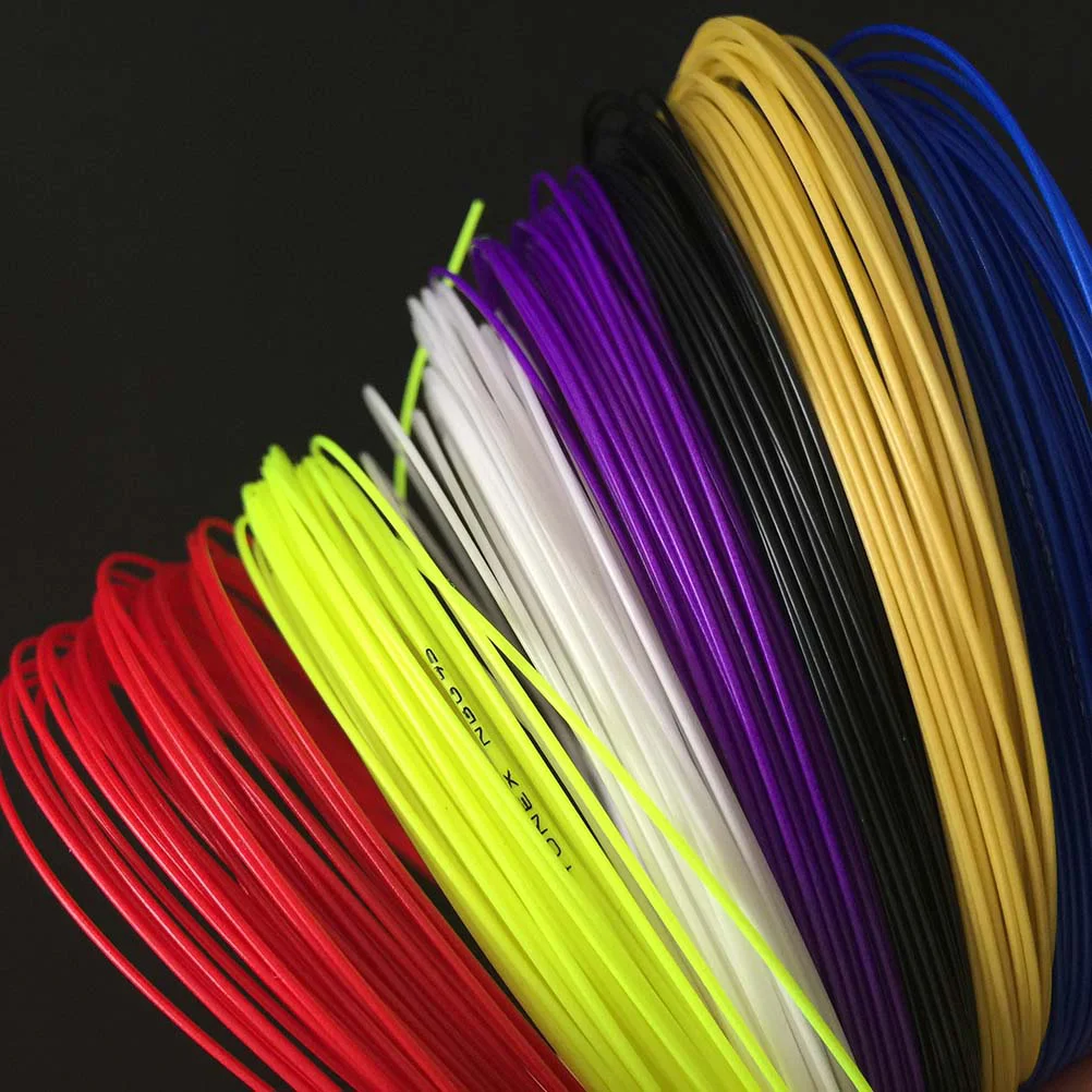 

10 Pcs Racket String Beach Tennis Competition Shuttlecock Thread Badminton Lines