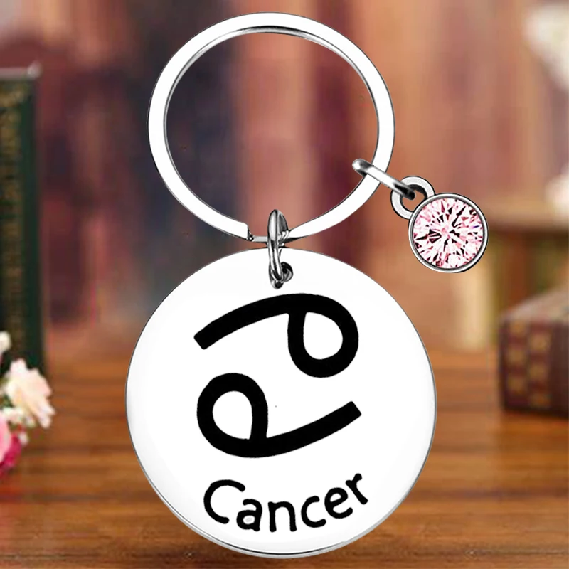 

Металлический брелок Зодиак 12 созвездий зодиака диск Зодиак зодиаскоп брелок Подвеска астрологический подарок