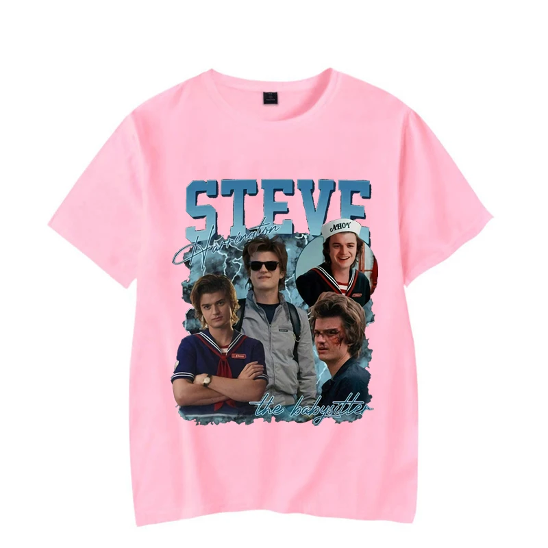 

Steve Harrington Oversized T Shirt The Upside Down Graphic T Shirts Steve Harrington Merch T-shirts Plus Size Tops Unisex