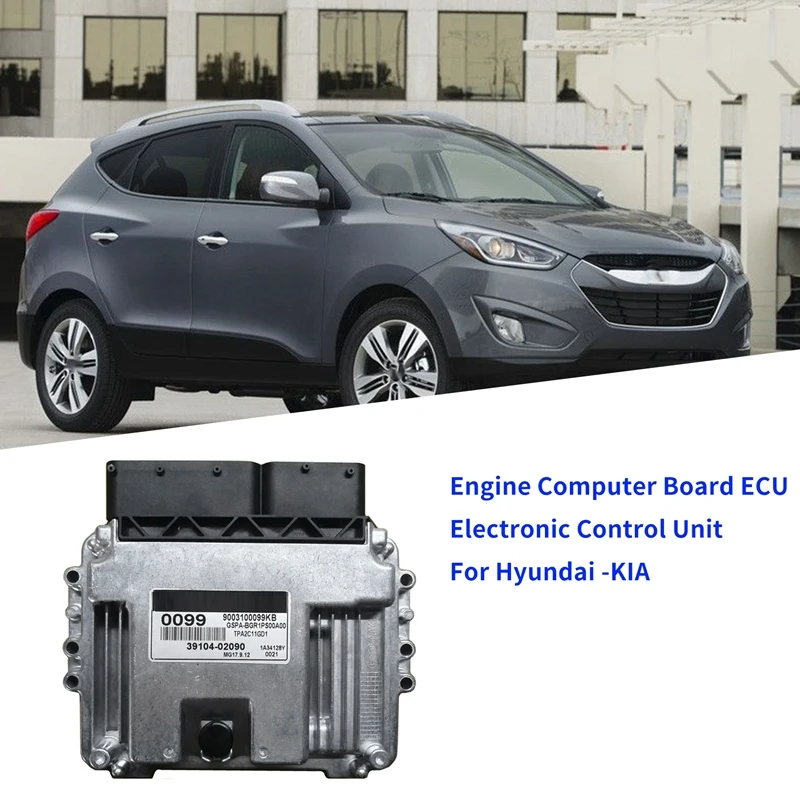 

Электронный блок управления для автомобильного двигателя 39104-02090 ECU, подходит для модели 0099