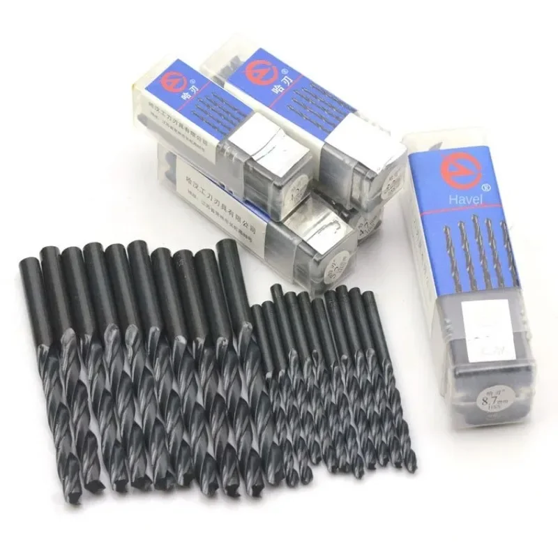 

0,5-16 мм 10 шт. спиральные сверла из быстрорежущей стали набор высокоскоростных стальных сверл микро-прямой хвостовик инструменты для древесины для электрических сверл