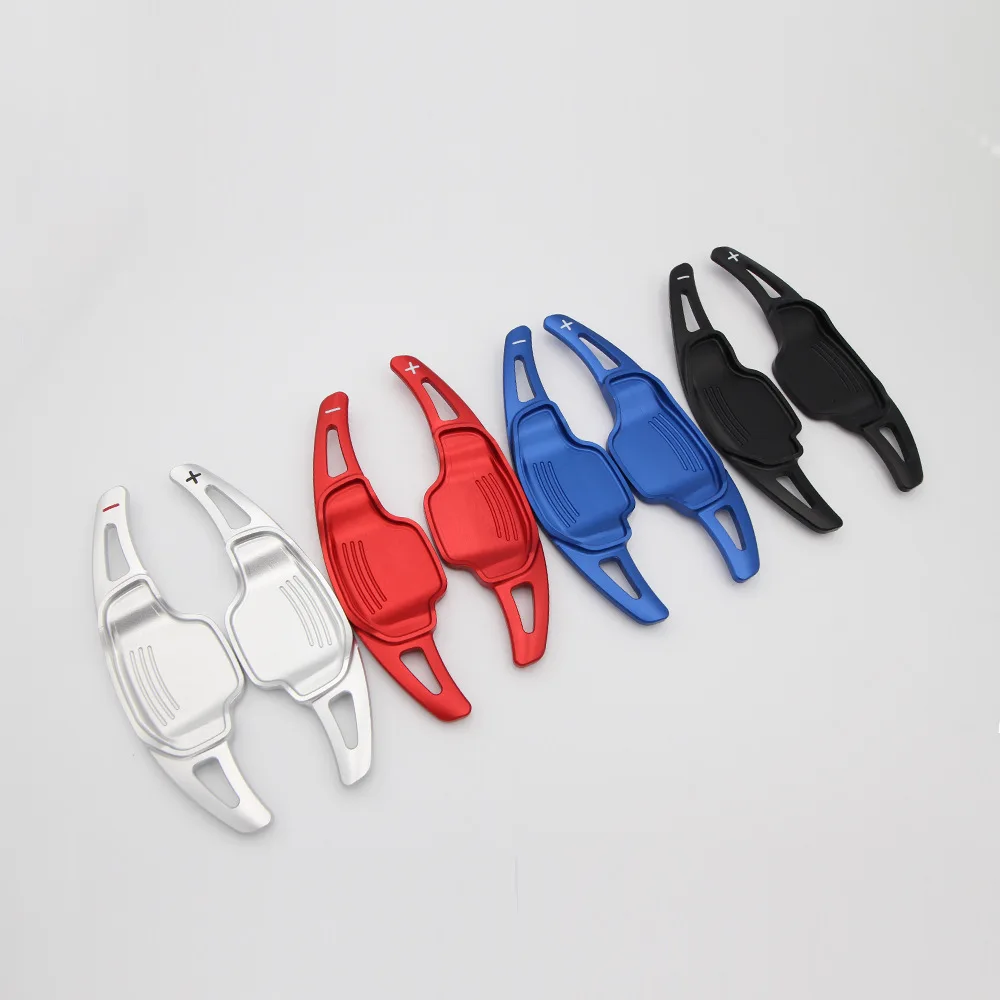 

For Chevrolet Camaro 2012 2013 2014 2015 Aluminum Car Steering Wheel Shift Paddle Shifter Extension Alloy Sticker Decoration 2pc