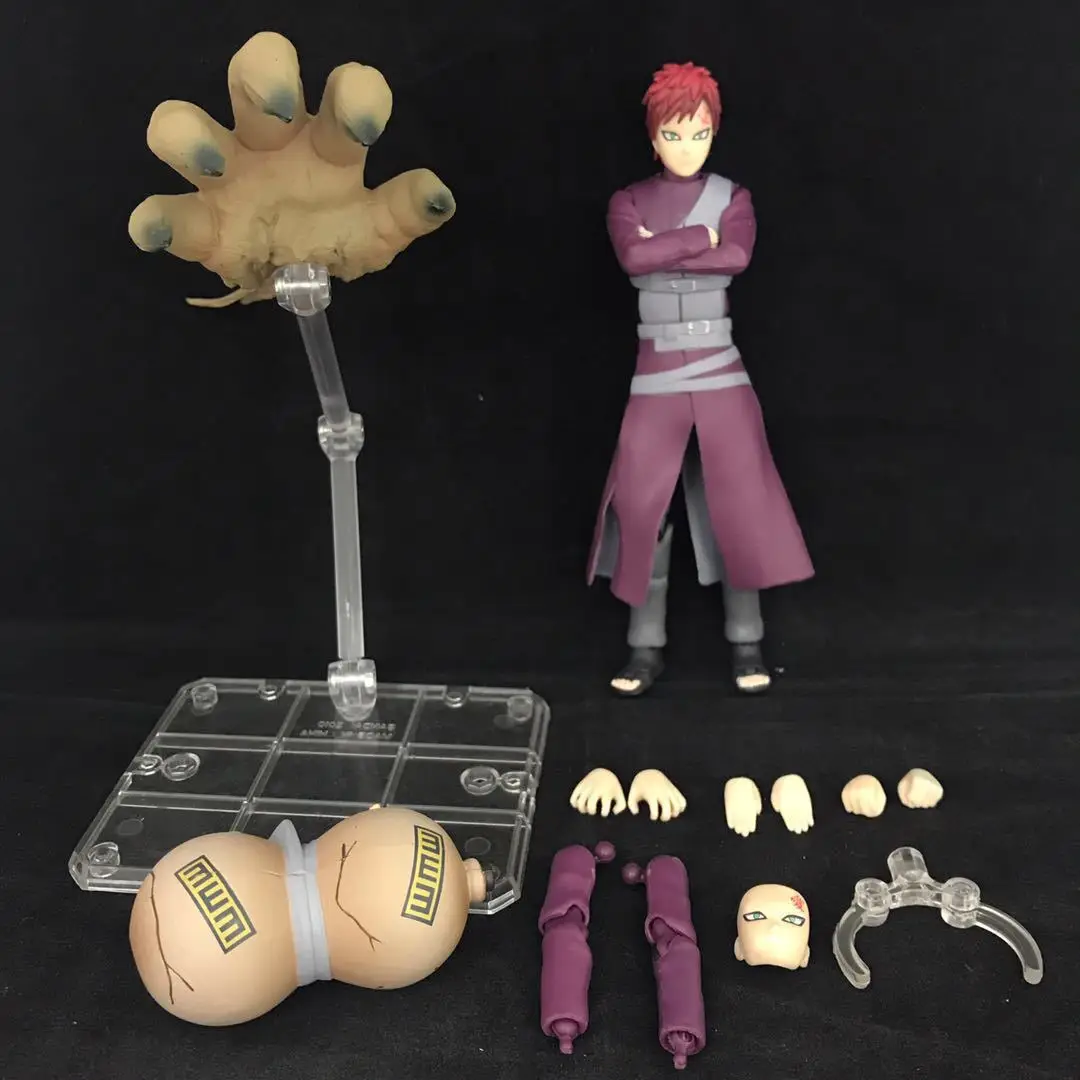 

Anime Naruto Gaara PVC Action Figure Collectible Model Doll Toy 15cm SHF (Movable)