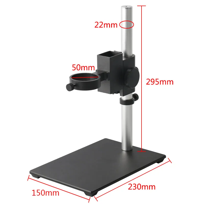 digital electron microscope stand adjustable microscope focusing bracket focusing holder table for hdmi video microscope camera free global shipping