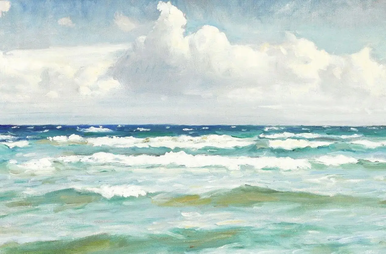 

Печать на холсте "Солнечный пляж"