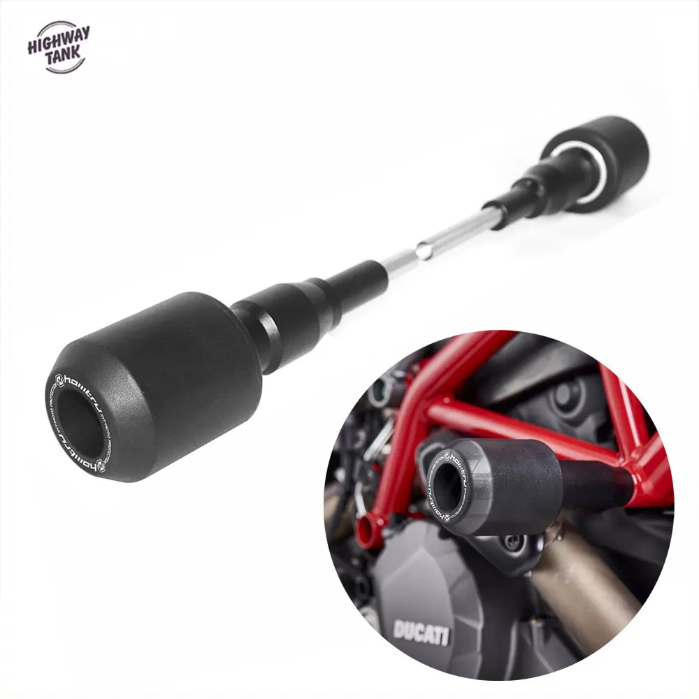 Enlarge Motocross Accessories Crash Protection Bobbins for Ducati Hypermotard 821 SP 2013-2015
