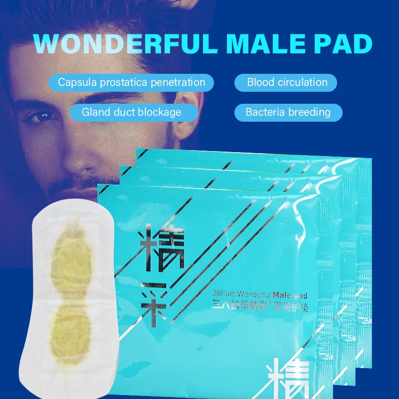 

20 Pcs Male Prostatitis Pads Medical Prostatic Man Medicine Treatment Prostate Painful Urination Urological Sanitary Napkin