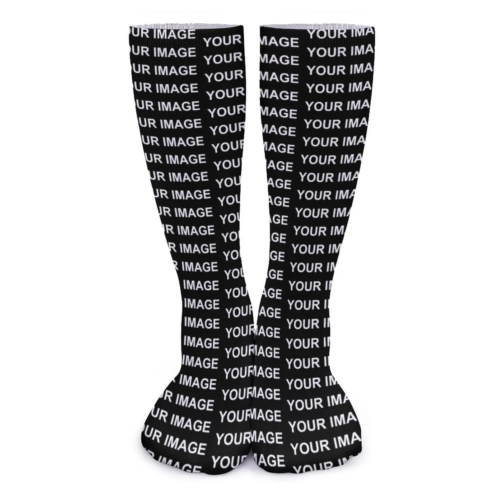 

Индивидуальные носки с вашим изображением, индивидуальный дизайн, корейские чулки, зимние Нескользящие парные носки, высококачественные велосипедные носки с принтом
