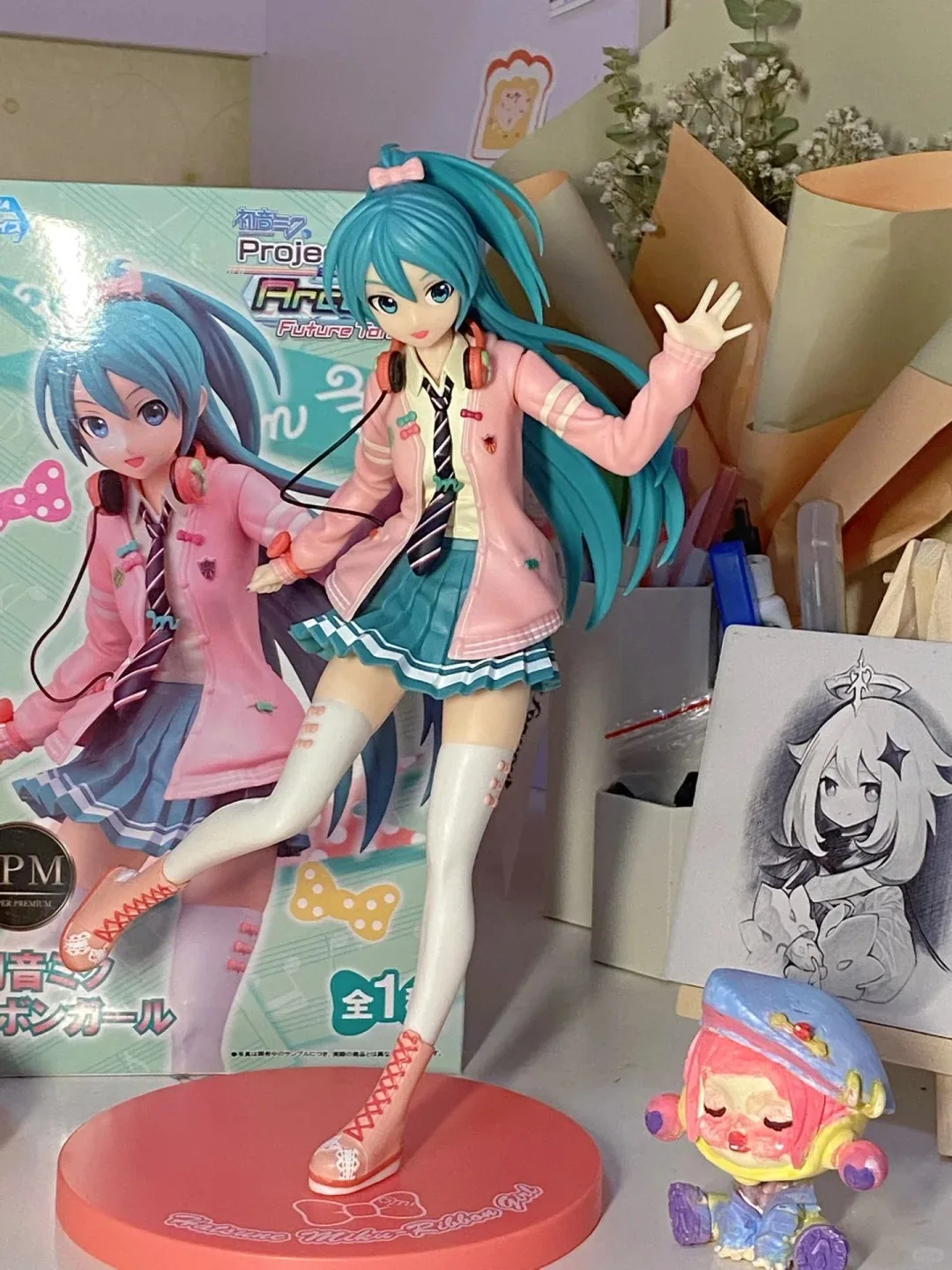 Оригинальная аркадная фигурка Sega Spm Hatsune Miku Project Diva аркадное будущее тон Вокалоид