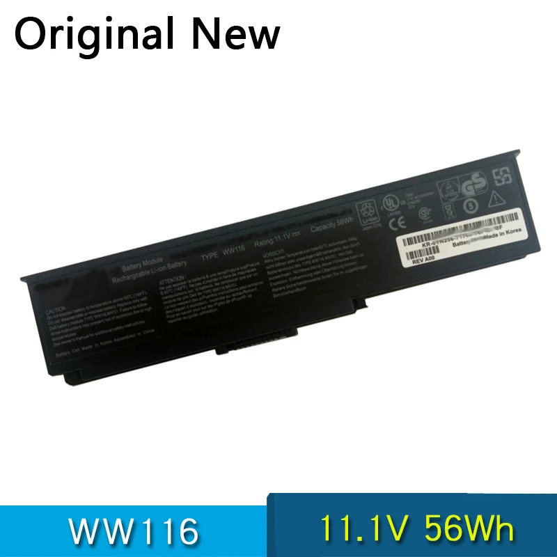 

NEW Original WW116 Laptop Battery For DELL Inspiron 1420 Vostro 1400 11.1V 56Wh WW118 PP26L MN151 NR433 FT079 FT080