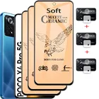 поко x4 про Матовая пленка Poco X4 Pro Мягкое защитное стекло на Pocco X4 Pro Гибкое стекло Poco X4Pro плёнка Poco M 4 5G Защитная пленка для экрана Poco M4 Pro Glass Xiaomi Poco X4Pro пленка Poco X4 Pro стекло