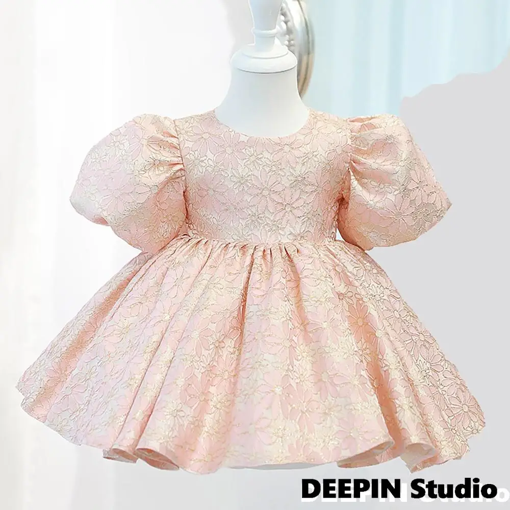 Испанское Цветочное платье для девочек Брендовое детское бальное принцессы