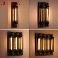oulala indoor wall lamps fixtures led black light classical lighting loft sconces for home bar cafe