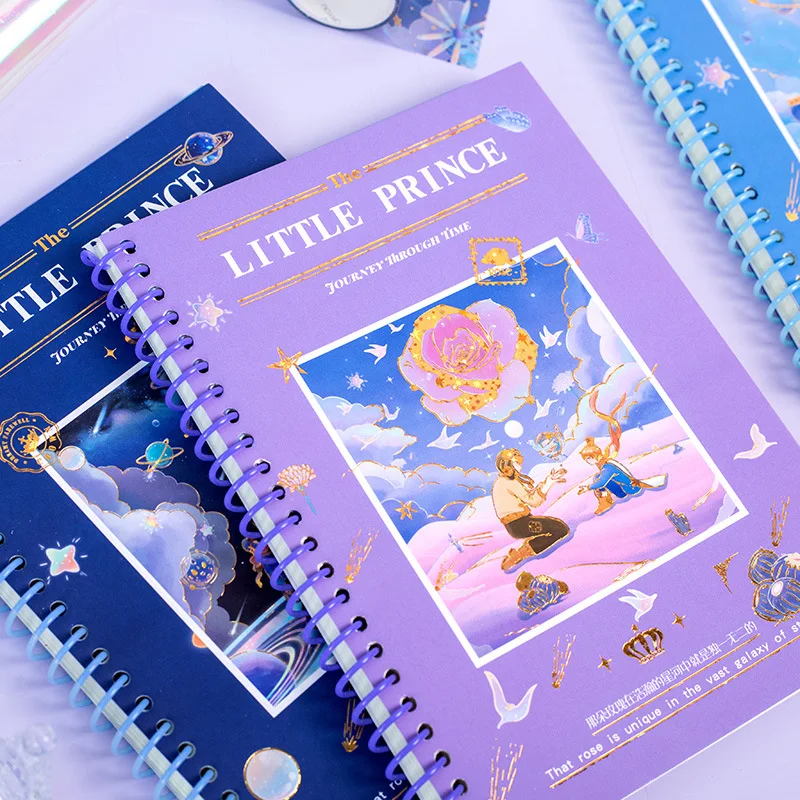 

Креативная цветная маленькая тема принца, блокнот A5/B5, 68 листов, бумага на подкладке, новинка 2022, канцелярский дневник, подарок