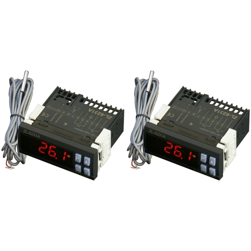 

LILYTECH 2X ZL-6231A, контроллер инкубатора, термостат с многофункциональным таймером