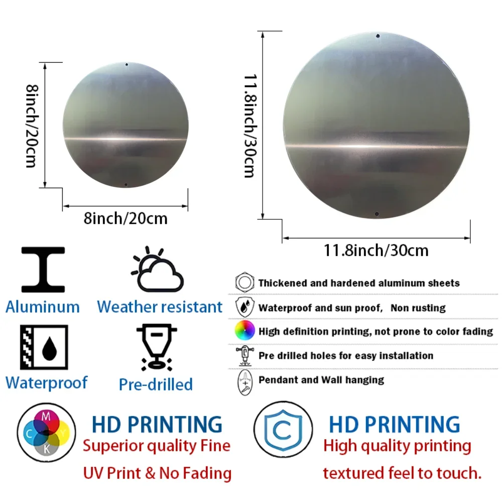 Круглый алюминиевый плоский знак египетская фигурка Фараона на тему идеально