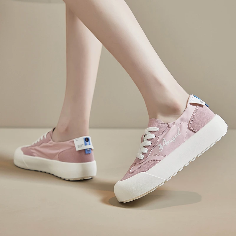 

Кеды женские холщовые на платформе, моральные тренировочные туфли, универсальная Студенческая Повседневная Спортивная обувь для скейтборда, 2023