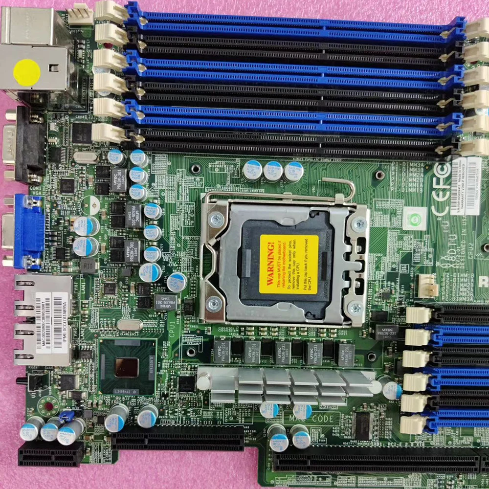 X8DTU для серверной материнской платы Supermicro процессор Xeon 5600/5500 серии 82576