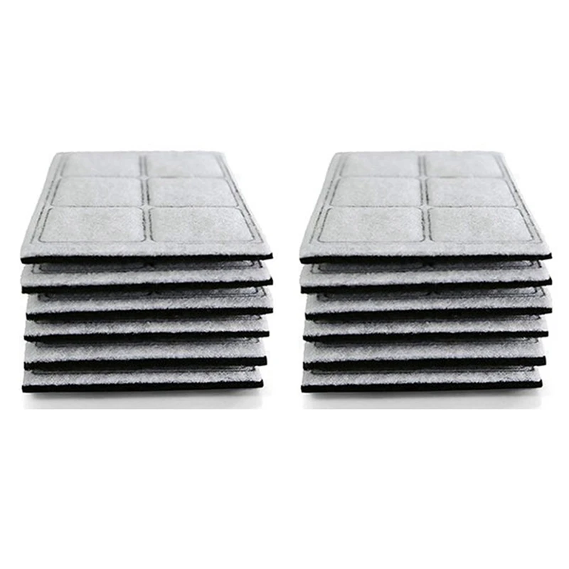 

12 Pcs Water Fountain Filters Replacement For Drinkwell Platinum Pets Cat Dogs Water Drinking Fountain Dispenser
