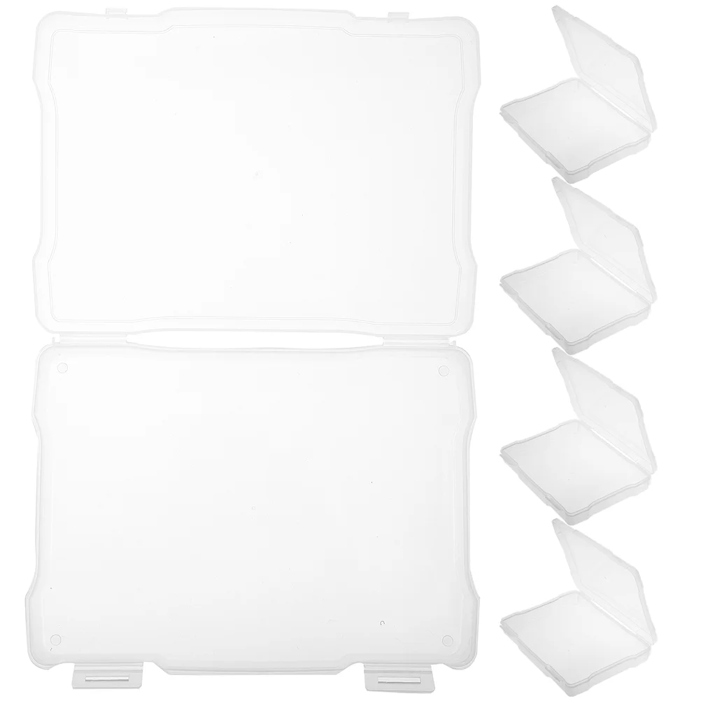 

5 Pcs Components Box Cord Organizer Travel Photo Organizer Tool Trays Photo Box Container Box Travel Case