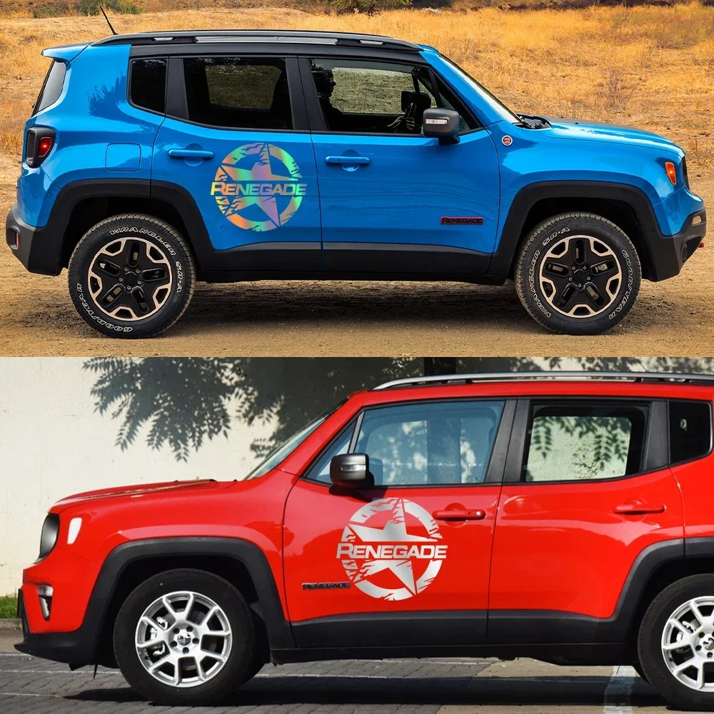 Стильная виниловая плёнка для Jeep Renegade 2016-2023