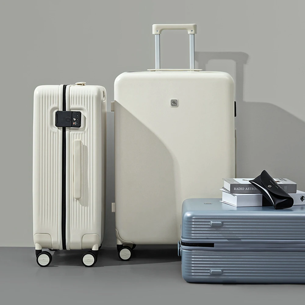 

Hanke High Quality PC Suitcase Travel Trolley Case Luggage Rolling Spinner Wheels 2022 New 18" 20" 24" 26" U