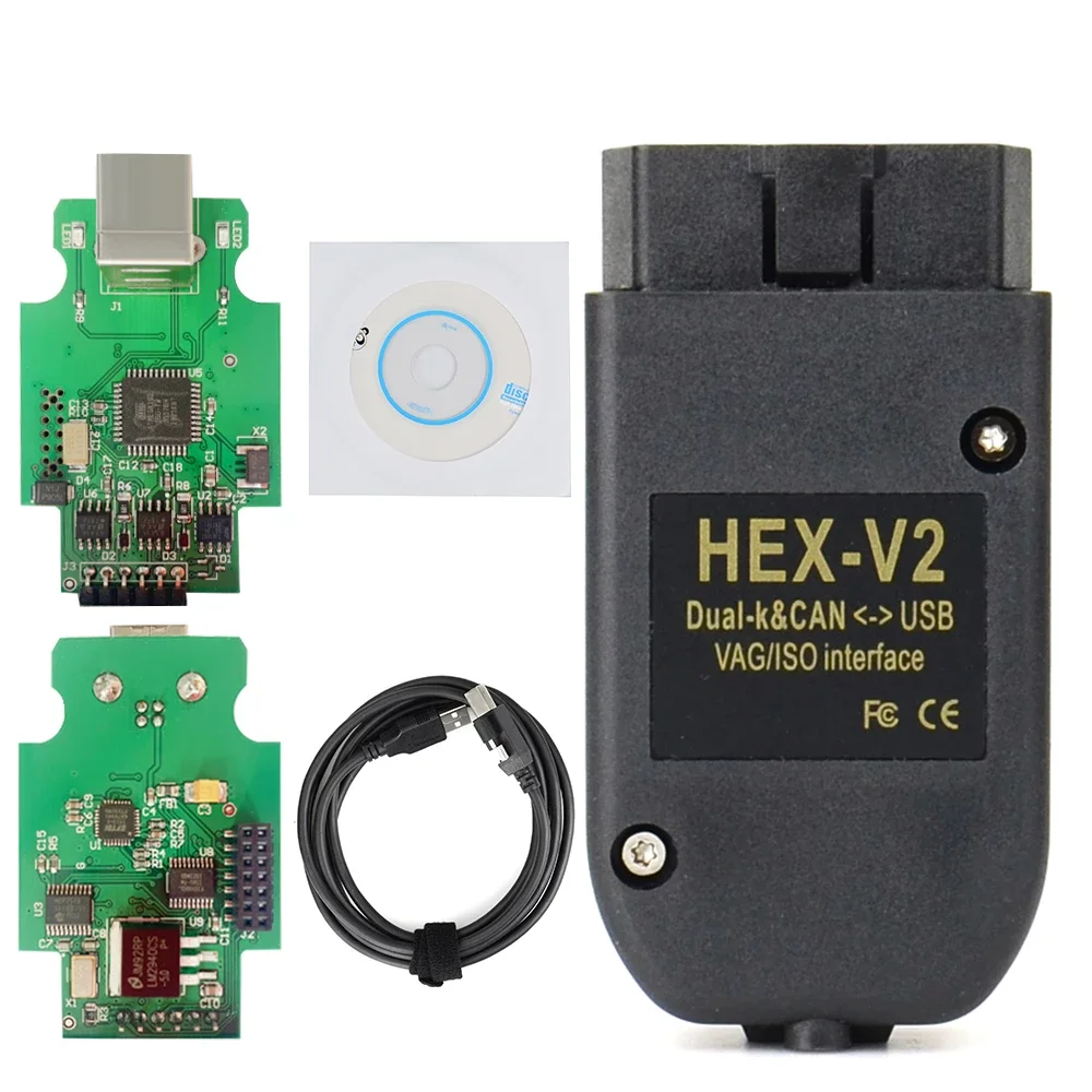 Диагностический сканер VAGCOM для VW AUDI Skoda Seat ATMEGA162 + 16V8 FT232RQ |
