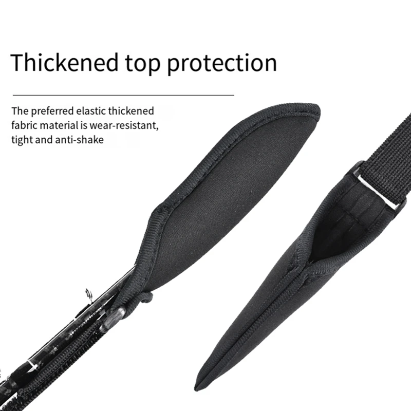 5 шт. ремень для держателя удочки 59-130 см рукава защита регулируемый чехол трубки