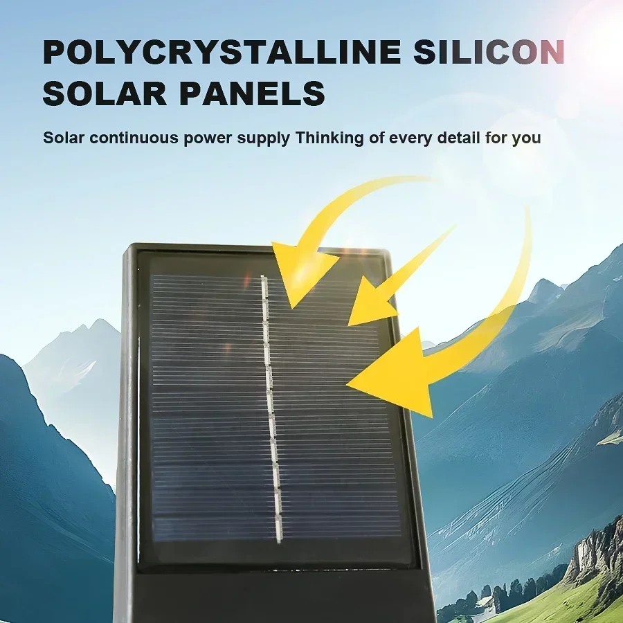 Водонепроницаемая Уличная Лампа На Солнечной Энергии Ландшафтное Освещение