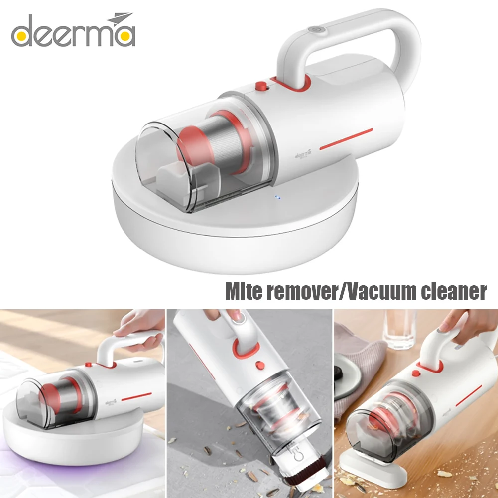 

Mite Remover Vacuum Cleaner Lightweight Handheld CM1300 220V 12kPa Strong Suction UV Lamp Remove Mites vacuum