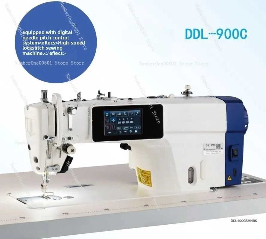 Фото Компьютеризированная швейная машина DDL-900C 900CSM 900CSH с сенсорным экраном, автоматической обрезкой нити и подъемом лапки №2